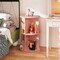 Freestanding 2 Tier Rotating Bookshelf Storage Rack for Kids Room Decor
